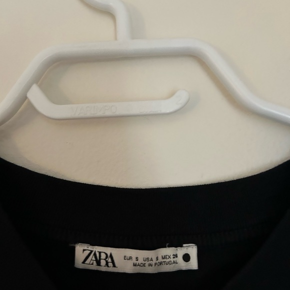Zara Black Boxy Tank Top - Picture 2 of 5